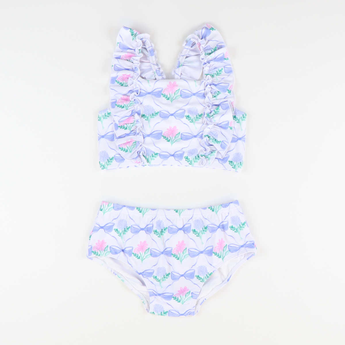 Ruffle Bikini - Flowers & Bows