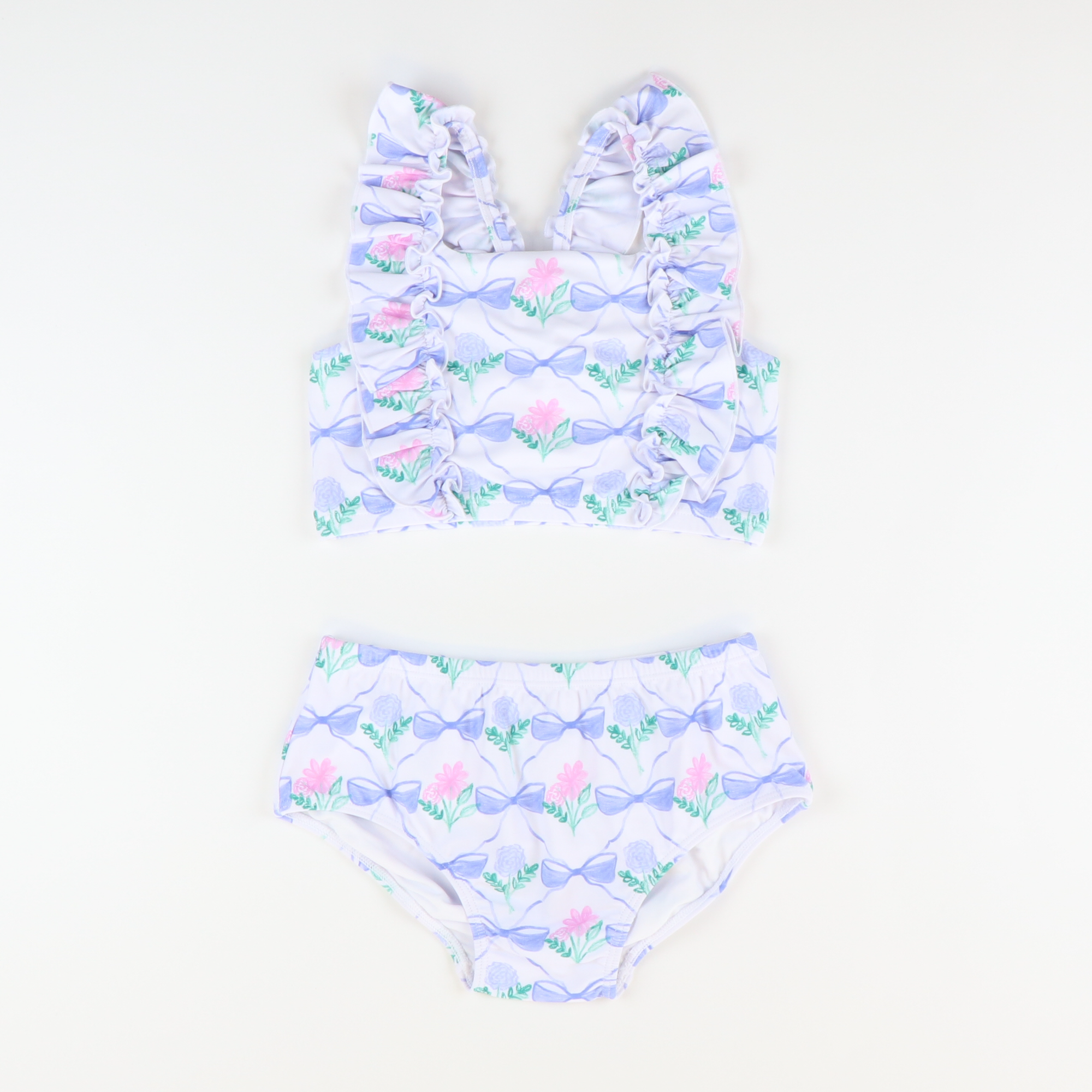 Ruffle Bikini - Flowers & Bows