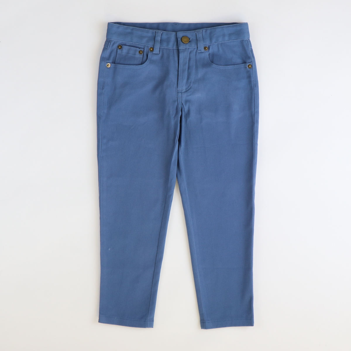 Boys Signature Twill Five Pocket Pants - Slate Blue