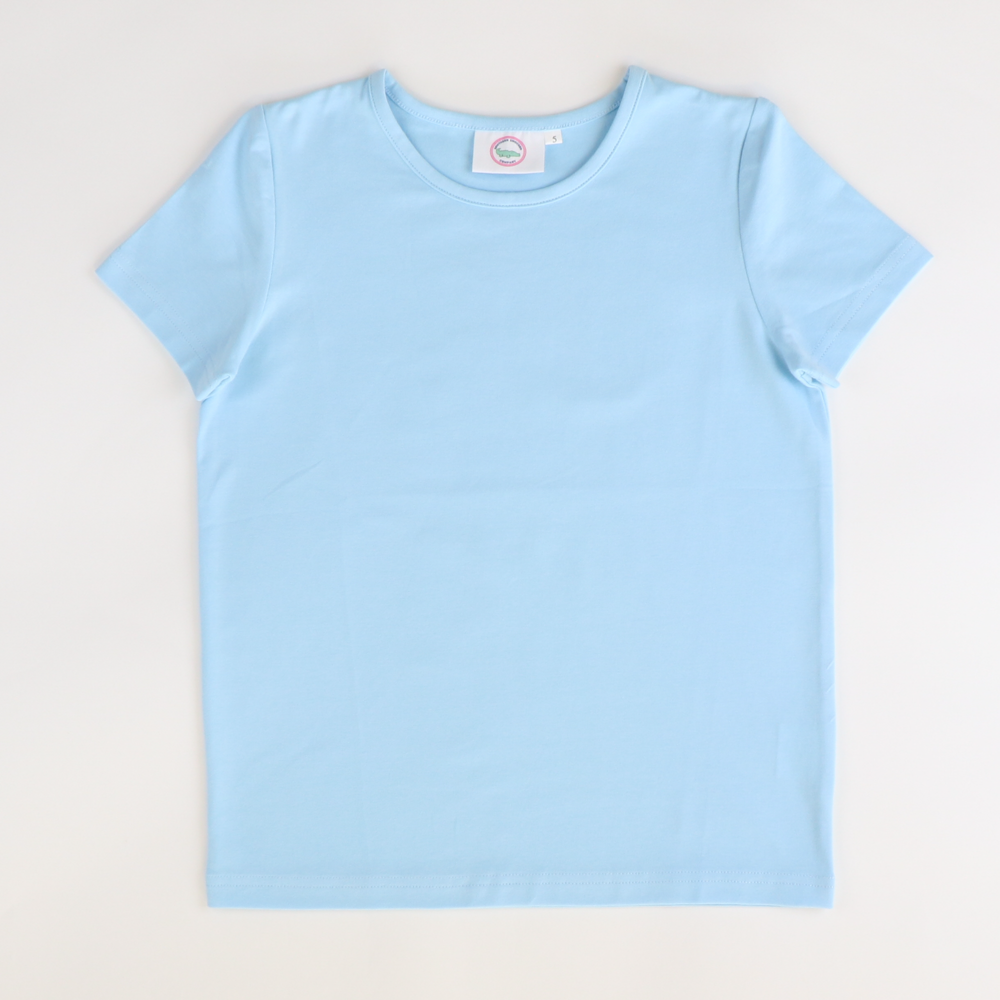 Out & About Girl's Tee - Light Blue