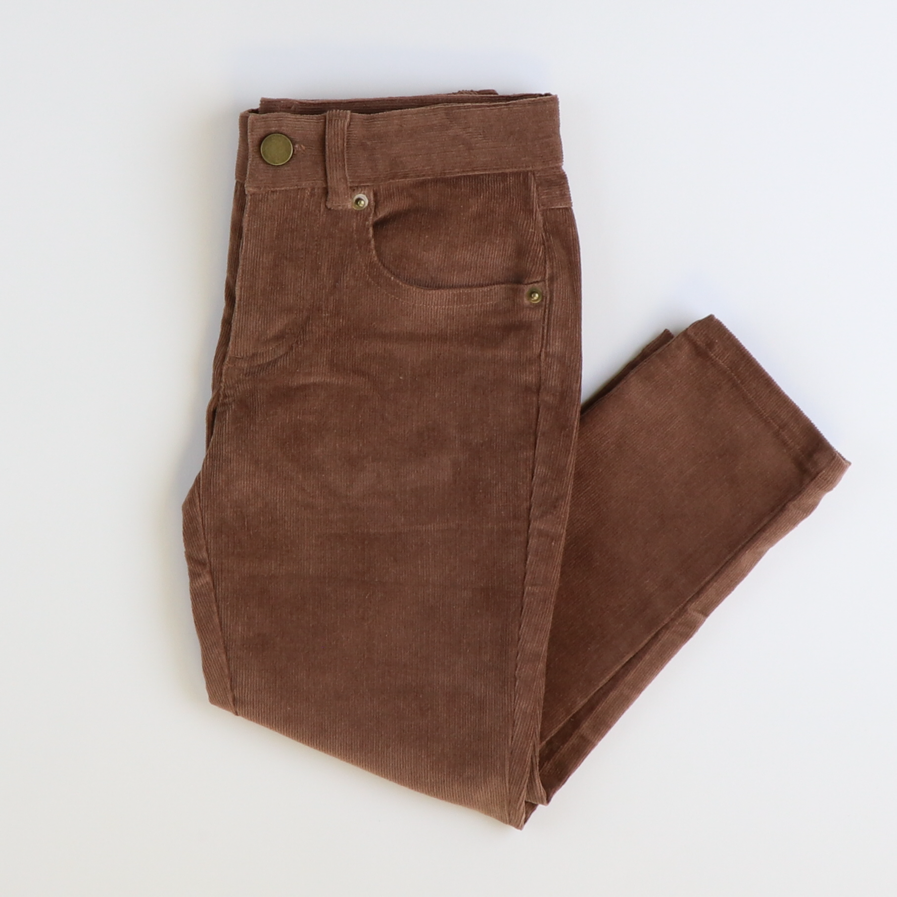 Boys Signature Corduroy Five Pocket Pants - Brown