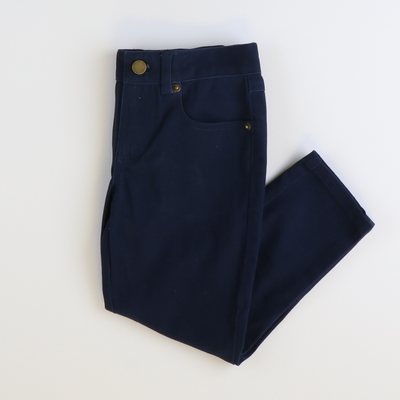 Boys Signature Twill Five Pocket Pants - Navy