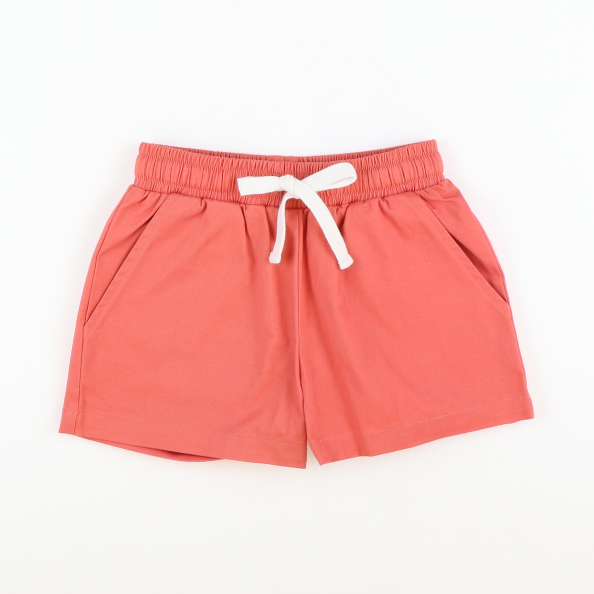 Boys Signature Twill Shorts - Nantucket Red