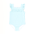 One-Piece Swimsuit - Mint Gingham