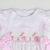 Smocked Silhouette Light Pink Bunnies Dress - Pink Tiny Dots