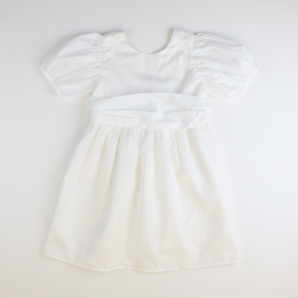 Taffeta Dress - Off White