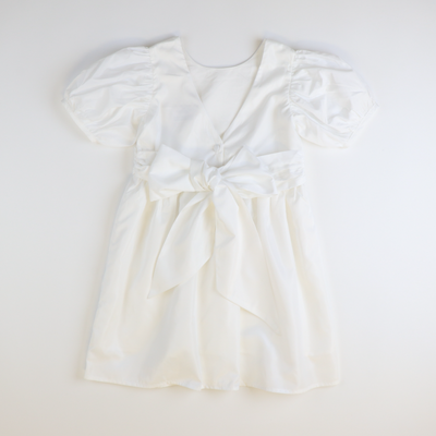 Taffeta Dress - Off White