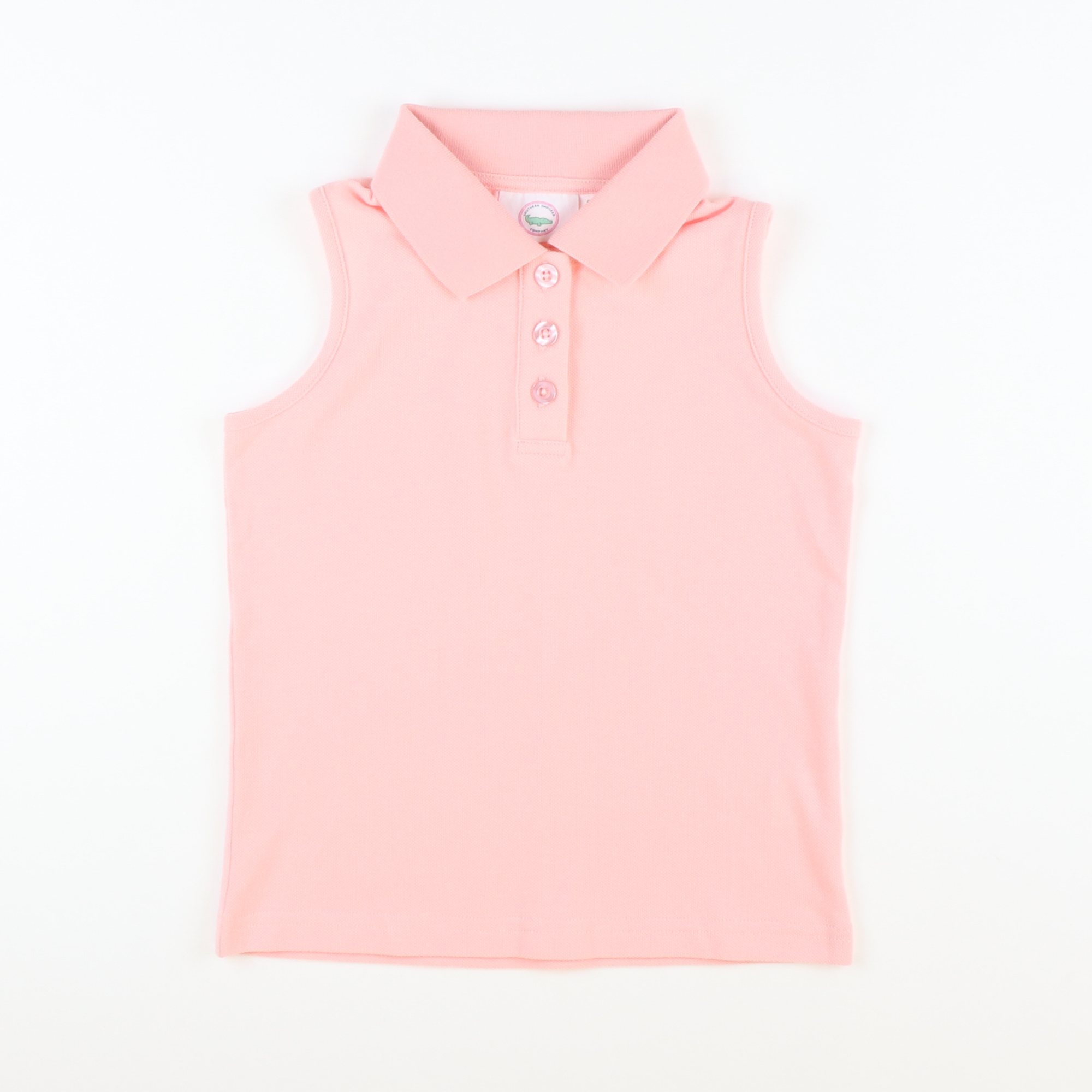 Courtside Girls Polo - Light Pink