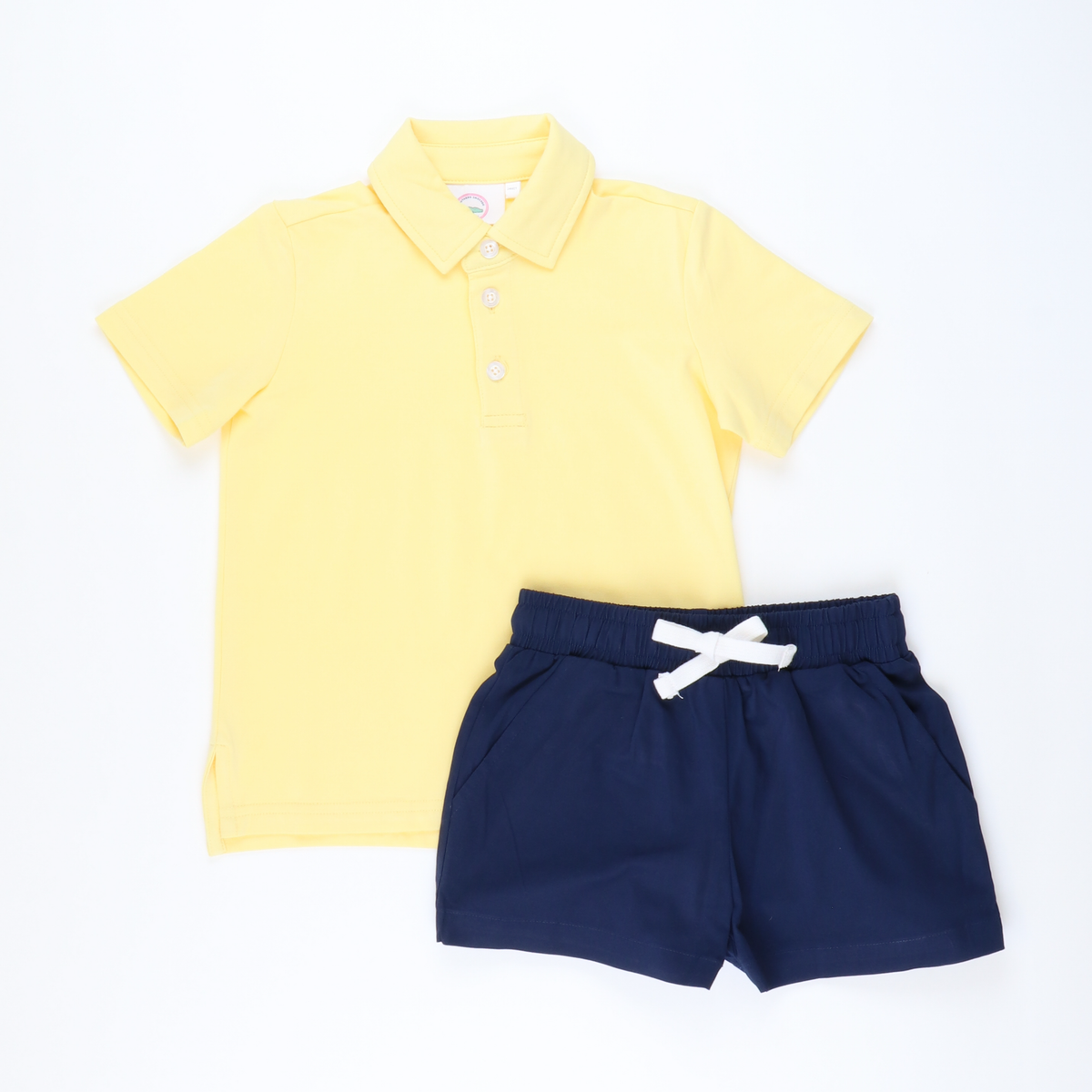 Boys Signature Twill Shorts - Navy