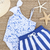 One-Piece Swimsuit - Resort Print - Coastal Blue